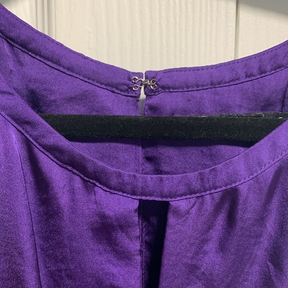 The Limited Purple Key Hole Blouse - Picture 13 of 13